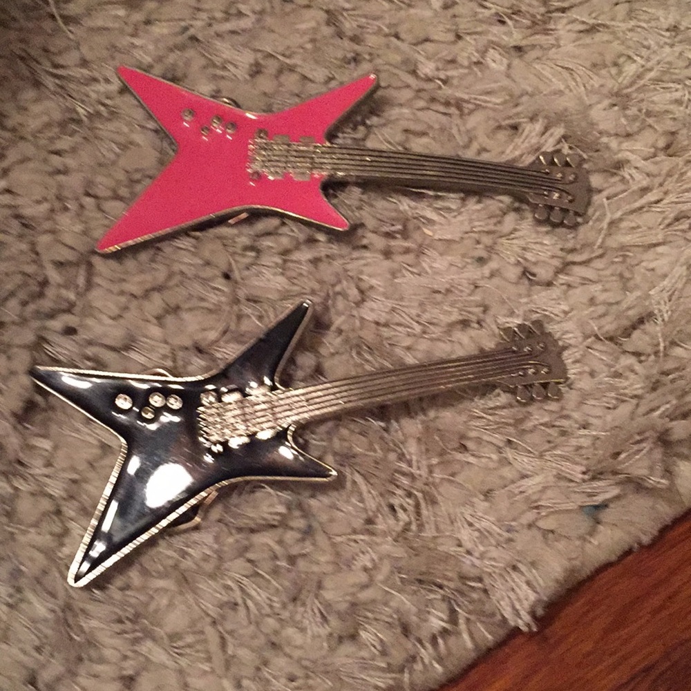 Battle ax guitar belt buckles